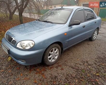 Синий Дэу Ланос, объемом двигателя 1.5 л и пробегом 125 тыс. км за 2900 $, фото 18 на Automoto.ua