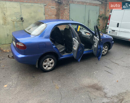 Синій Деу Ланос, об'ємом двигуна 1.5 л та пробігом 222 тис. км за 2500 $, фото 6 на Automoto.ua