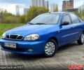 Синий Дэу Ланос, объемом двигателя 1.5 л и пробегом 170 тыс. км за 3500 $, фото 1 на Automoto.ua