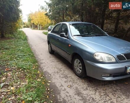 Синий Дэу Ланос, объемом двигателя 1.5 л и пробегом 198 тыс. км за 1650 $, фото 8 на Automoto.ua