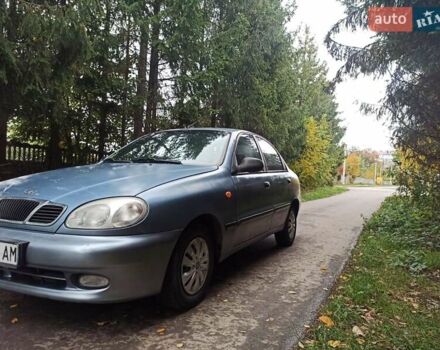 Синий Дэу Ланос, объемом двигателя 1.5 л и пробегом 198 тыс. км за 1650 $, фото 11 на Automoto.ua