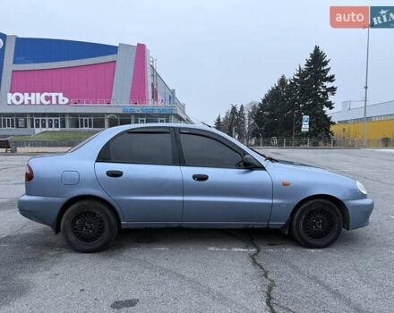 Синий Дэу Ланос, объемом двигателя 1.5 л и пробегом 134 тыс. км за 3500 $, фото 3 на Automoto.ua