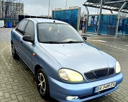 Синий Дэу Ланос, объемом двигателя 1.5 л и пробегом 201 тыс. км за 2300 $, фото 4 на Automoto.ua