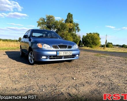 Синій Деу Ланос, об'ємом двигуна 1.6 л та пробігом 106 тис. км за 2900 $, фото 2 на Automoto.ua