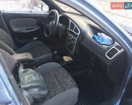 Синий Дэу Ланос, объемом двигателя 1.5 л и пробегом 140 тыс. км за 3400 $, фото 10 на Automoto.ua