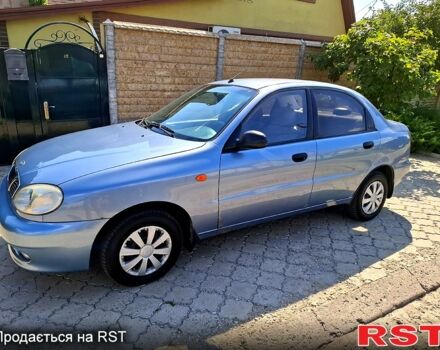 Синий Дэу Ланос, объемом двигателя 1.5 л и пробегом 155 тыс. км за 2600 $, фото 2 на Automoto.ua