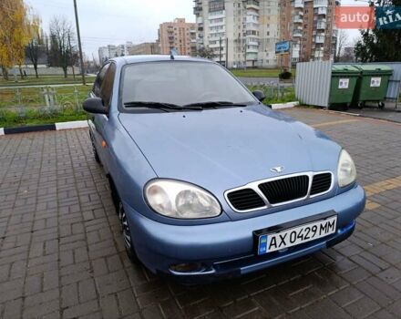 Синій Деу Ланос, об'ємом двигуна 1.5 л та пробігом 183 тис. км за 2400 $, фото 1 на Automoto.ua