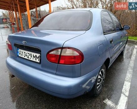 Синий Дэу Ланос, объемом двигателя 1.5 л и пробегом 183 тыс. км за 2400 $, фото 2 на Automoto.ua