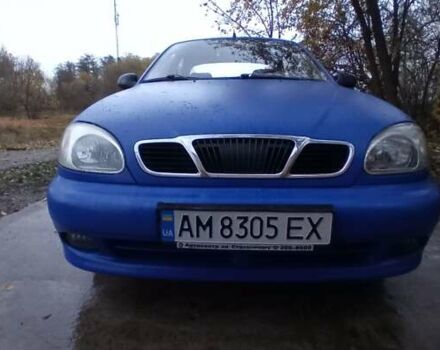 Дэу Ланос 2008 в Пулины (Червоноармейск) на Automoto.ua Синий Дэу Ланос, объемом двигателя 1.5 л и пробегом 250 тыс. км за 2500 $, фото 5 на Automoto.ua