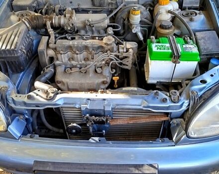 Синий Дэу Ланос, объемом двигателя 1.5 л и пробегом 195 тыс. км за 2400 $, фото 9 на Automoto.ua