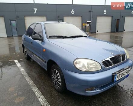 Синий Дэу Ланос, объемом двигателя 1.5 л и пробегом 183 тыс. км за 2400 $, фото 4 на Automoto.ua