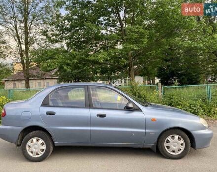 Синий Дэу Ланос, объемом двигателя 1.5 л и пробегом 128 тыс. км за 3100 $, фото 4 на Automoto.ua