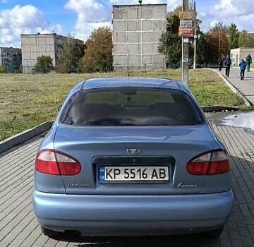 Синий Дэу Ланос, объемом двигателя 1.5 л и пробегом 300 тыс. км за 2800 $, фото 3 на Automoto.ua