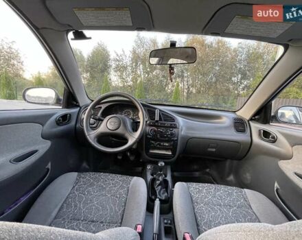 Синий Дэу Ланос, объемом двигателя 1.5 л и пробегом 162 тыс. км за 2750 $, фото 17 на Automoto.ua