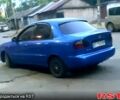 Синий Дэу Ланос, объемом двигателя 1.5 л и пробегом 200 тыс. км за 2500 $, фото 2 на Automoto.ua