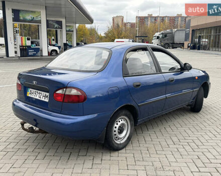 Синій Деу Ланос, об'ємом двигуна 1.3 л та пробігом 63 тис. км за 2800 $, фото 1 на Automoto.ua