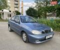Синий Дэу Ланос, объемом двигателя 1.5 л и пробегом 128 тыс. км за 3100 $, фото 1 на Automoto.ua