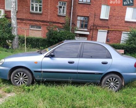 Синий Дэу Ланос, объемом двигателя 1.5 л и пробегом 87 тыс. км за 3700 $, фото 7 на Automoto.ua