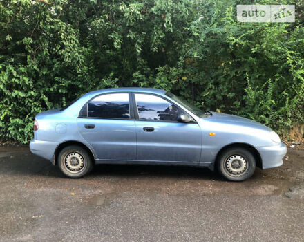 Синий Дэу Ланос, объемом двигателя 1.5 л и пробегом 120 тыс. км за 3200 $, фото 4 на Automoto.ua