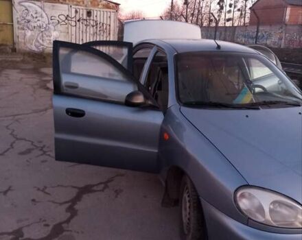Синий Дэу Ланос, объемом двигателя 1.3 л и пробегом 290 тыс. км за 1400 $, фото 9 на Automoto.ua