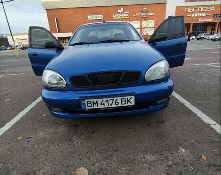 Синій Деу Ланос, об'ємом двигуна 1.5 л та пробігом 100 тис. км за 2900 $, фото 1 на Automoto.ua