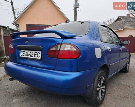 Синий Дэу Ланос, объемом двигателя 1.5 л и пробегом 360 тыс. км за 2250 $, фото 8 на Automoto.ua
