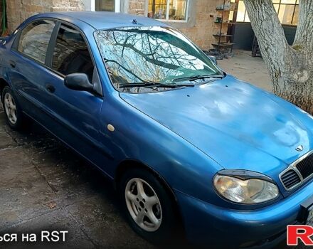 Синій Деу Ланос, об'ємом двигуна 1.4 л та пробігом 160 тис. км за 1400 $, фото 4 на Automoto.ua