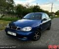 Синий Дэу Ланос, объемом двигателя 1.5 л и пробегом 180 тыс. км за 2350 $, фото 1 на Automoto.ua