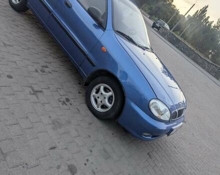 Синий Дэу Ланос, объемом двигателя 1.5 л и пробегом 330 тыс. км за 2500 $, фото 2 на Automoto.ua