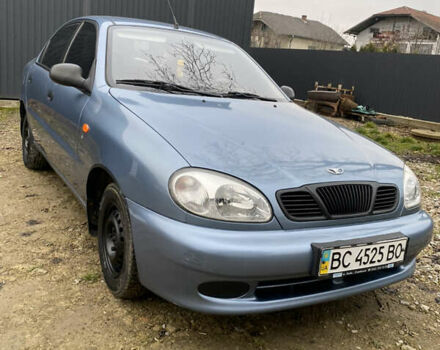 Синий Дэу Ланос, объемом двигателя 1.5 л и пробегом 140 тыс. км за 1750 $, фото 1 на Automoto.ua