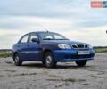 Синий Дэу Ланос, объемом двигателя 1.39 л и пробегом 199 тыс. км за 1600 $, фото 1 на Automoto.ua