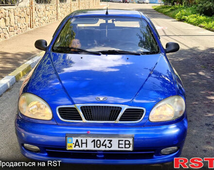 Синий Дэу Ланос, объемом двигателя 1.4 л и пробегом 160 тыс. км за 1499 $, фото 2 на Automoto.ua