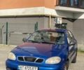 Синий Дэу Ланос, объемом двигателя 1.6 л и пробегом 177 тыс. км за 1800 $, фото 1 на Automoto.ua