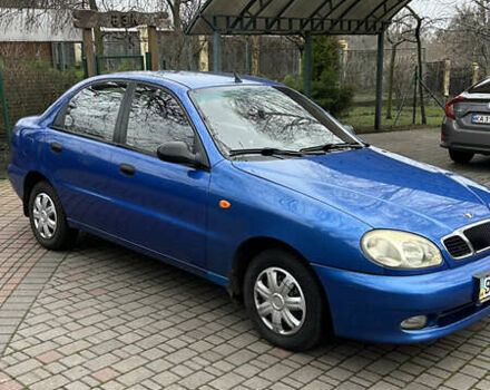 Синий Дэу Ланос, объемом двигателя 1.5 л и пробегом 142 тыс. км за 2500 $, фото 3 на Automoto.ua