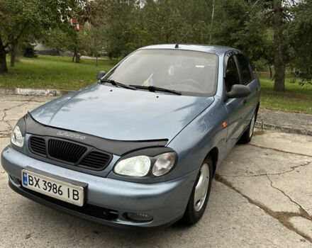 Синий Дэу Ланос, объемом двигателя 1.5 л и пробегом 165 тыс. км за 2600 $, фото 1 на Automoto.ua