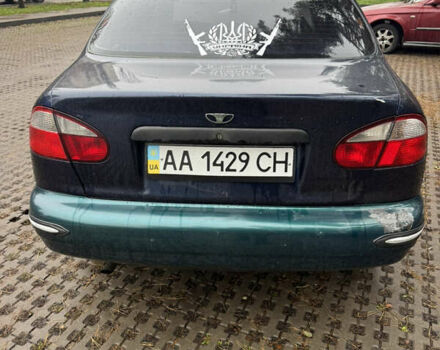 Синий Дэу Ланос, объемом двигателя 1.5 л и пробегом 222 тыс. км за 1500 $, фото 5 на Automoto.ua