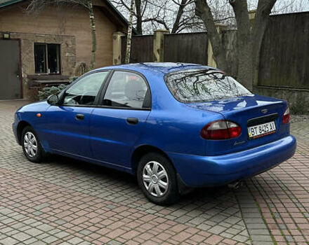 Синий Дэу Ланос, объемом двигателя 1.5 л и пробегом 142 тыс. км за 2500 $, фото 5 на Automoto.ua