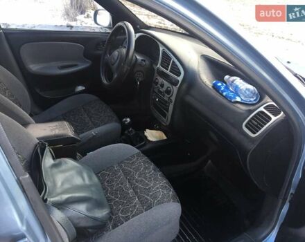 Синий Дэу Ланос, объемом двигателя 1.5 л и пробегом 140 тыс. км за 3400 $, фото 11 на Automoto.ua