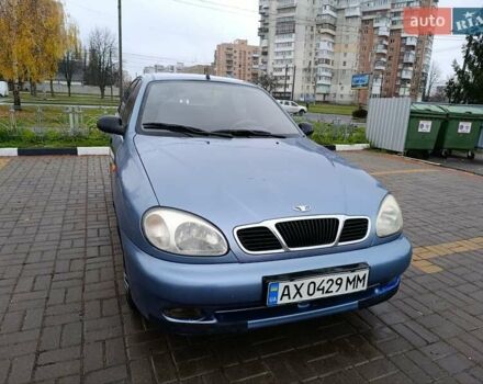 Синий Дэу Ланос, объемом двигателя 1.5 л и пробегом 183 тыс. км за 2450 $, фото 6 на Automoto.ua