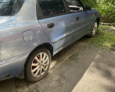 Синий Дэу Ланос, объемом двигателя 1.5 л и пробегом 218 тыс. км за 2700 $, фото 2 на Automoto.ua