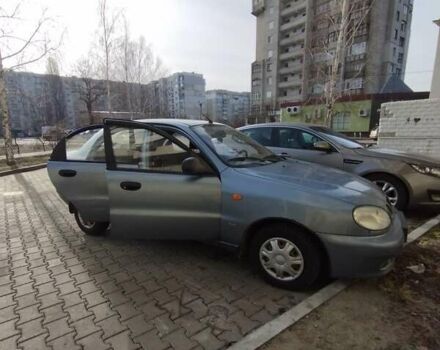 Синий Дэу Ланос, объемом двигателя 1.5 л и пробегом 147 тыс. км за 2300 $, фото 4 на Automoto.ua