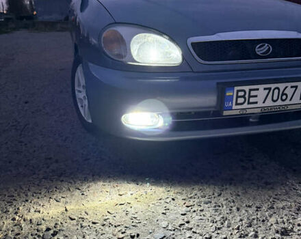 Синий Дэу Ланос, объемом двигателя 1.6 л и пробегом 224 тыс. км за 3499 $, фото 17 на Automoto.ua