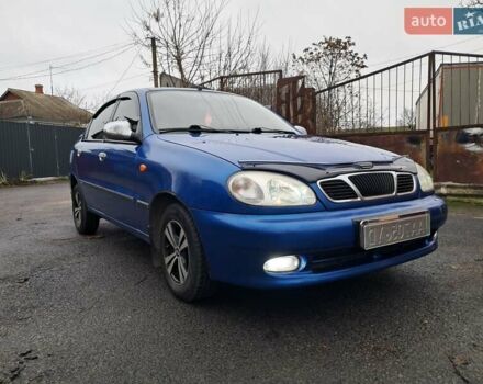 Синій Деу Ланос, об'ємом двигуна 1.5 л та пробігом 231 тис. км за 2100 $, фото 1 на Automoto.ua