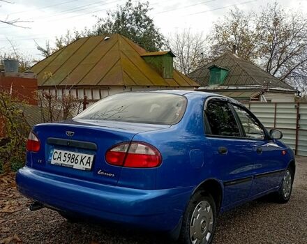 Синий Дэу Ланос, объемом двигателя 1.5 л и пробегом 185 тыс. км за 2850 $, фото 3 на Automoto.ua