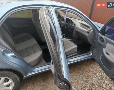 Синий Дэу Ланос, объемом двигателя 1.5 л и пробегом 125 тыс. км за 2900 $, фото 7 на Automoto.ua