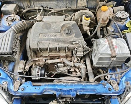 Синий Дэу Ланос, объемом двигателя 1.4 л и пробегом 1 тыс. км за 1500 $, фото 7 на Automoto.ua