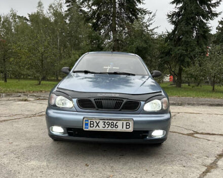 Синий Дэу Ланос, объемом двигателя 1.5 л и пробегом 165 тыс. км за 2600 $, фото 5 на Automoto.ua