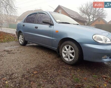 Синий Дэу Ланос, объемом двигателя 1.5 л и пробегом 125 тыс. км за 2900 $, фото 3 на Automoto.ua