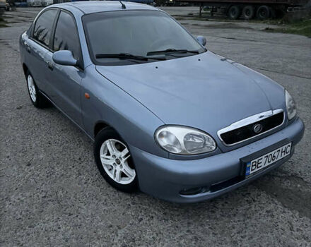 Синий Дэу Ланос, объемом двигателя 1.6 л и пробегом 224 тыс. км за 3499 $, фото 10 на Automoto.ua