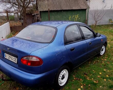 Синий Дэу Ланос, объемом двигателя 1.5 л и пробегом 249 тыс. км за 2500 $, фото 6 на Automoto.ua